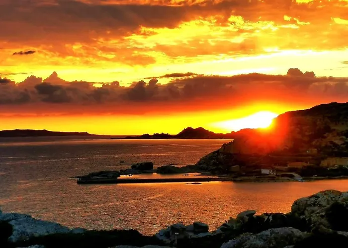 A Punta Tegge Il Mare La Il Tramonto * La Maddalena (Sassari)